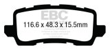 EBC S2 Brake Pad and Rotor Kit (1x ebcDP23018, 1x ebcUSR7742) thumbnail 8