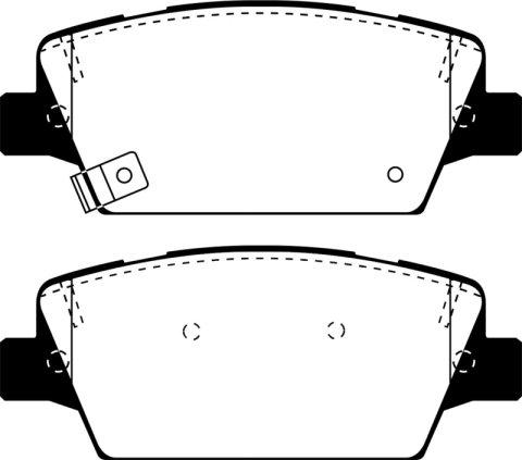 EBC S5 Brake Pad and Rotor Kit (1x ebcDP43086R, 1x ebcGD7819) thumbnail 6