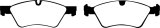 EBC S11 Brake Pad and Rotor Kit (1x ebcDP21592, 1x ebcRK1673) thumbnail 9