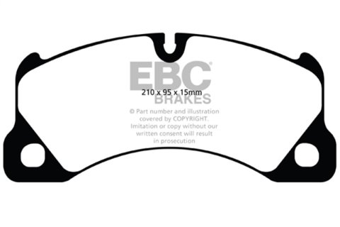 EBC S12 Brake Pad and Rotor Kit (1x ebcDP31835C, 1x ebcRK1326X) thumbnail 5