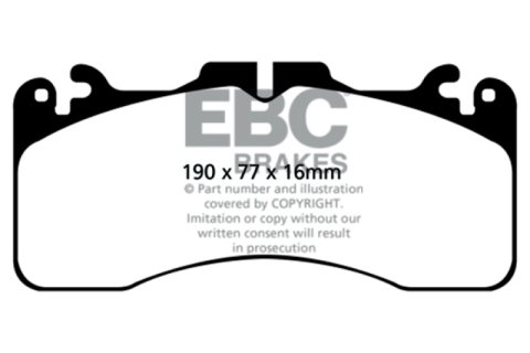 EBC S12 Brake Pad and Rotor Kit (1x ebcDP31867C, 1x ebcRK2197S) thumbnail 8