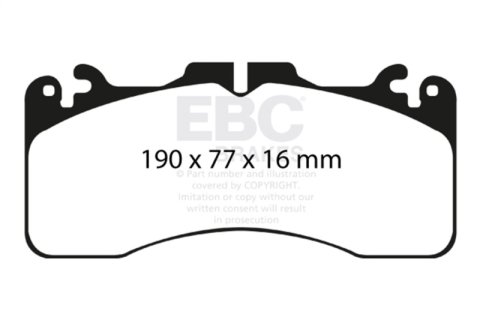 EBC S12 Brake Pad and Rotor Kit (1x ebcDP31867C, 1x ebcRK2197S) thumbnail 9