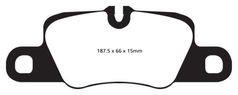 EBC S12 Brake Pad and Rotor Kit (1x ebcRK1924S, 1x ebcDP31858C) thumbnail 2