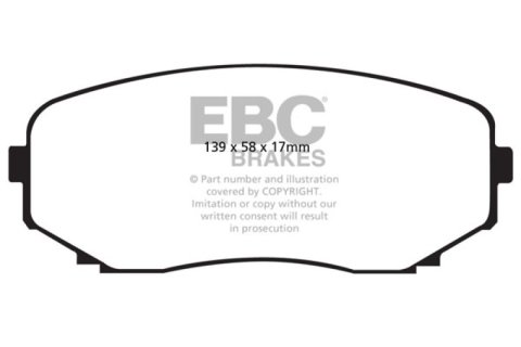 EBC S1 Brake Pad and Rotor Kit (1x ebcRK7737, 1x ebcUD1258) thumbnail 8