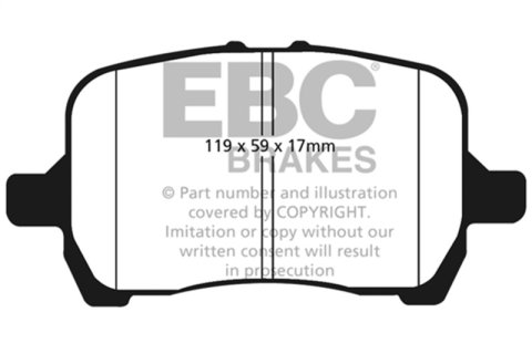 EBC S6 Brake Pad and Rotor Kit (1x ebcDP51763NDX, 1x ebcGD7269) thumbnail 8