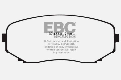 EBC S9 Brake Pad and Rotor Kit (1x ebcUSR7737, 1x ebcDP41794R) thumbnail 9