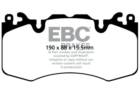 EBC S6 Brake Pad and Rotor Kit (1x ebcGD1721, 1x ebcDP52064NDX) thumbnail 9