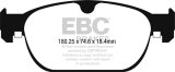 EBC S20 Brake Pad and Rotor Kit (1x ebcUD1865, 1x ebcRK2017, 1x ebcRK2018, 1x ebcUD1821) thumbnail 1