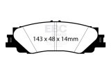 EBC S14 Brake Pad and Rotor Kit (1x ebcRK7481, 1x ebcDP62461) thumbnail 6