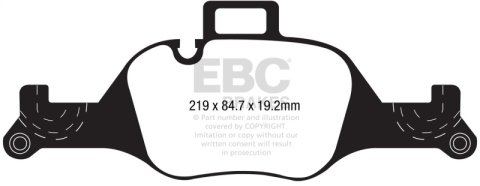 EBC S11 Brake Pad and Rotor Kit (1x ebcDP22289, 1x ebcRK2118R) thumbnail 5