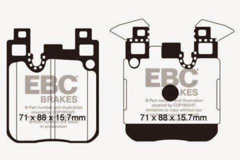 EBC S10 Brake Pad and Rotor Kit (1x ebcGD2067R, 1x ebcDP22133) thumbnail 7