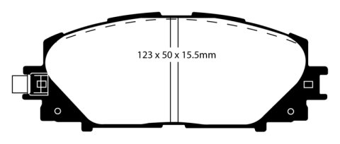 EBC S2 Brake Pad and Rotor Kit (1x ebcDP21817/2, 1x ebcUSR7576) thumbnail 9