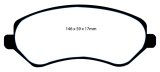 EBC S5 Brake Pad and Rotor Kit (1x ebcGD1478, 1x ebcDP41612R) thumbnail 1