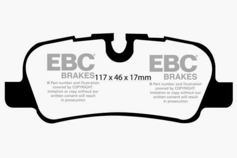 EBC S8 Brake Pad and Rotor Kit (1x ebcED91542, 1x ebcGD1340) thumbnail 6