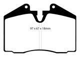 EBC S9 Brake Pad and Rotor Kit (1x ebcDP4612R, 1x ebcUSR1066) thumbnail 2