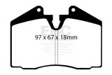 EBC S9 Brake Pad and Rotor Kit (1x ebcDP4612R, 1x ebcUSR1066) thumbnail 9