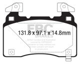 EBC S12 Brake Pad and Rotor Kit (1x ebcDP33028C, 1x ebcRK7722S) thumbnail 5