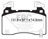 EBC S12 Brake Pad and Rotor Kit (1x ebcDP33028C, 1x ebcRK7722S) thumbnail 6