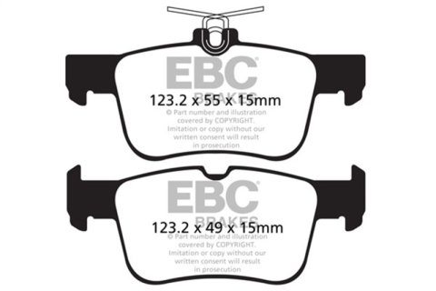 EBC S13 Brake Pad and Rotor Kit (1x ebcDP42160R, 1x ebcRK7847) thumbnail 7