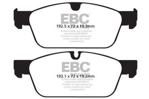 EBC S1 Brake Pad and Rotor Kit (1x ebcUD1636, 1x ebcRK2124XD) thumbnail 6