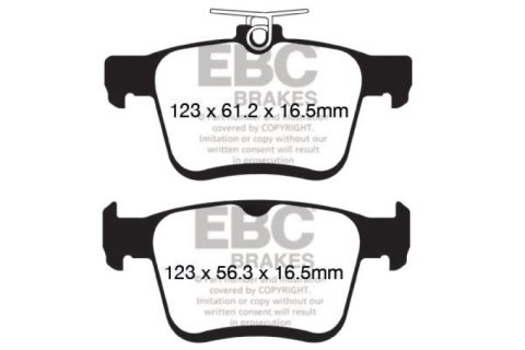 EBC S1 Brake Pad and Rotor Kit (1x ebcRK1977, 1x ebcUD1761) thumbnail 9
