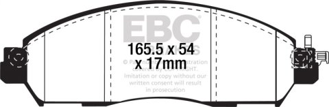 EBC S20 Brake Pad and Rotor Kit (1x ebcRK1957, 1x ebcUD2138, 1x ebcRK2008, 1x ebcUD1965) thumbnail 8