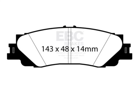 EBC S2 Brake Pad and Rotor Kit (1x ebcDP62461, 1x ebcUSR7841) thumbnail 3