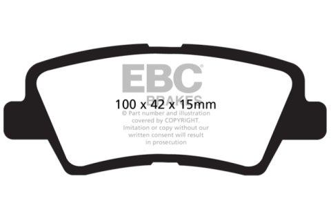 EBC S2 Brake Pad and Rotor Kit (1x ebcUSR7778, 1x ebcDP21875) thumbnail 5