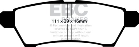EBC S3 Brake Pad and Rotor Kit (1x ebcDP61746, 1x ebcGD7866) thumbnail 4