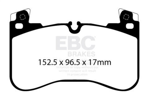 EBC S5 Brake Pad and Rotor Kit (1x ebcDP42401R, 1x ebcGD2220) thumbnail 2