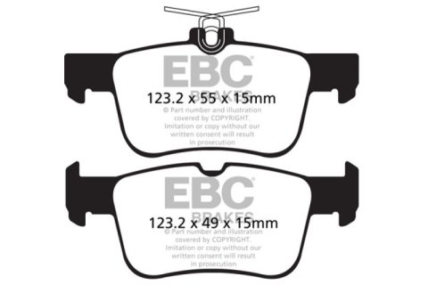 EBC S9 Brake Pad and Rotor Kit (1x ebcDP42160R, 1x ebcUSR7847) thumbnail 4