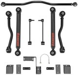 Rancho 07-17 Jeep Wrangler Fr and R Short Arm Suspension System - Master Part Number (1x rhoRS66114B-1, 1x rhoRS66114B-2, 1x rhoRS66114B-3) thumbnail 1