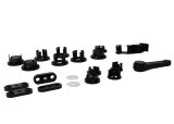 Whiteline 11-16 Subaru Impreza (Non WRX/STI) / 07-14 Subaru WRX Front + Rear Vehicle Essentials Kit (Bundled Kit) thumbnail 1