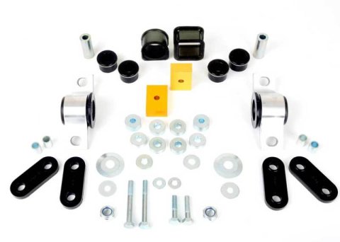 Whiteline 10/2000-9/2002 Subaru Impreza GD Sedan/GG Wagon Front Vehicle Essentials Kit (1x whlW92829, 1x whlW51709A, 1x whlKCA359, 1x whlKSR202)