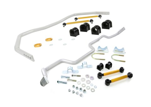 Whiteline 05-14 Ford Mustang (Incl. GT) Front & Rear Sway Bar Kit (1x whlBFF55Z, 1x whlBFR65Z)
