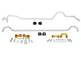 Whiteline Sway Bars BSK004 Bars, Front and Rear, Solid, Steel, Silver Powdercoated, 22.00mm Diameter, Subaru, Kit thumbnail 6