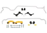 Whiteline Sway Bars for 2002-2007 IMPREZA - BSK007 Bars, Front and Rear, Solid, Steel, Silver Powdercoated, 22.00mm Diameter, Subaru, Kit thumbnail 3