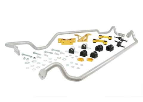 Whiteline 02-07 Subaru Impreza WRX Front & Rear Sway Bar Kit 24mm w/Mounts (1x whlKLC139, 1x whlKBR21-24, 1x whlBSF33XZ, 1x whlBSR36XZ, 1x whlKLC26) thumbnail 1
