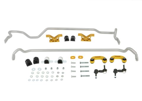 Whiteline 02-07 Subaru Impreza WRX Front & Rear Sway Bar Kit 24mm w/Mounts (1x whlKLC139, 1x whlKBR21-24, 1x whlBSF33XZ, 1x whlBSR36XZ, 1x whlKLC26) thumbnail 2