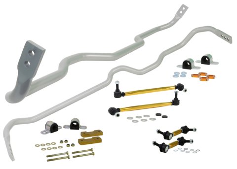 Whiteline 12-13 Volkswagen Golf R Front & Rear Sway Bar Kit (1x whlBWF20XZ, 1x whlBWR21XZ, 1x whlKLC141, 1x whlKLC167A) thumbnail 1
