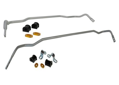 Whiteline 18-19 Kia Stinger (Incl. GT/GT1/GT2/Premium) Front & Rear Sway Bar Kit (Sway Bars ONLY) (1x whlBKF001Z, 1x whlBKR001Z)