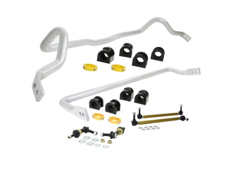 Whiteline 07-09 Mazda Mazdaspeed 3 Front & Rear Sway Bar Kit (1x whlKLC151, 1x whlBMR88Z, 1x whlBMF57Z, 1x whlKLC185)