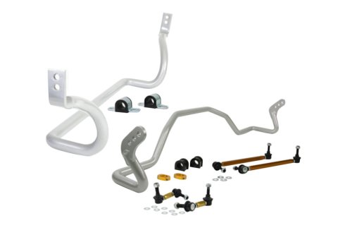 Whiteline 09-15 Mitsubishi Lancer Ralliart Front & Rear Sway Bar Kit (1x whlKLC144, 1x whlBMR85XZ, 1x whlBMF56XZ, 1x whlKLC163)
