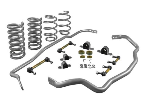 Whiteline 2015+ Mustang GT (w/Magneride Suspension) Grip Series Kit (1x whlKLC198, 1x whlKLC179, 1x whlWSK-FRD011, 1x whlBFR68Z, 1x whlBFF95Z)