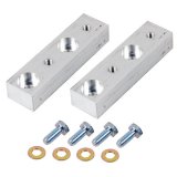 Synergy 07-18 Jeep Wrangler JK/JKU Rear Upper Shock Mount/Sway Bar Relocation Bracket (1x syn8086, 1x syn8086-02) thumbnail 1
