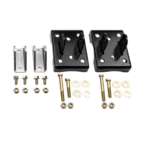 Wehrli 2020+ Duramax DCLB/CCLB 68in Traction Bar Kit - Gloss Black (1x wcfWCF100839-GB, 1x wcfWCF100831)