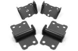 BMR 82-92 GM F-Body Solid Motor Mount Kit - Black Hammertone (1x bmrMM331H, 1x bmrMM334H) thumbnail 1