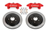 BMR 05-13 Chevrolet Corvette 15in Conversion Kit w/ Solid Rotors & Red Calipers (1x bmrSPN550, 1x bmrDBK551) thumbnail 2