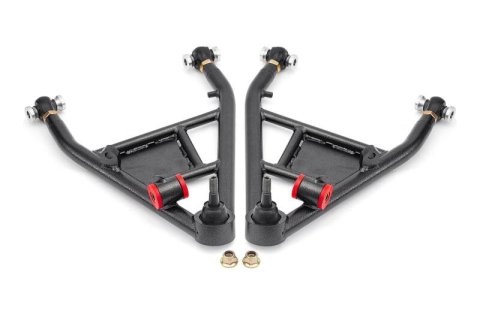 BMR 14-19 Chevrolet Corvette 15in Conversion Kit w/ Solid Rotors & Red Calipers (1x bmrSPN570, 1x bmrTR570, 1x bmrDBK571, 1x bmrLCA570H)