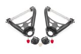 BMR Suspension A-Arms AAK401H Control Arms, Tubular, Front Upper, Front Lower, Standard Ball Joint, Steel, Black Hammertone Powdercoated, Buick, Chevy, Oldsmobile, Pontiac, Kit thumbnail 3
